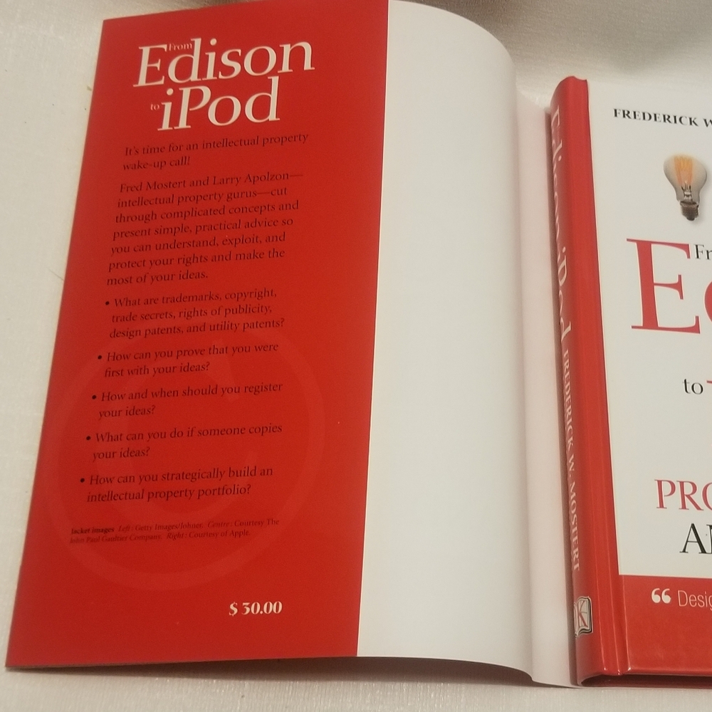 NWOT "Protect Your Ideas & Make Money" , From Edison to iPod copyright faqs - Picture 4 of 4
